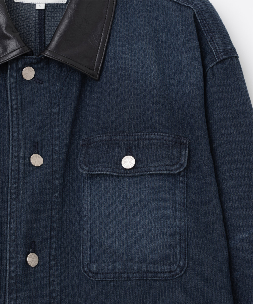 Куртка средней длины Denaty washed [Vintage Navy]