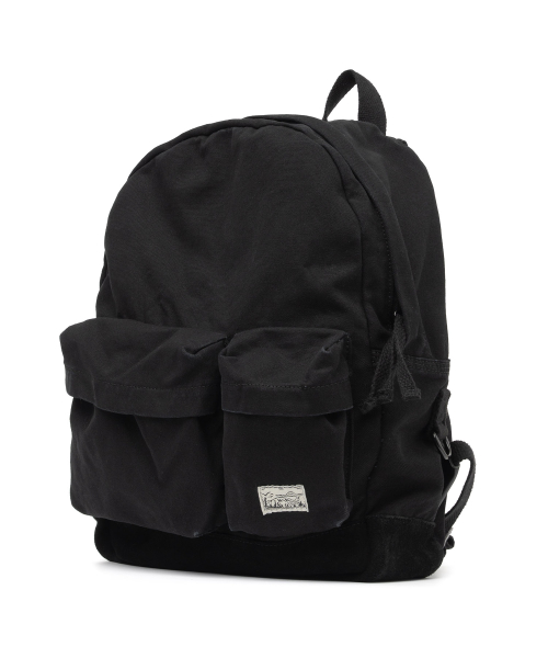 CRUMP VINTAGE WASHED BACKPACK [BLACK]