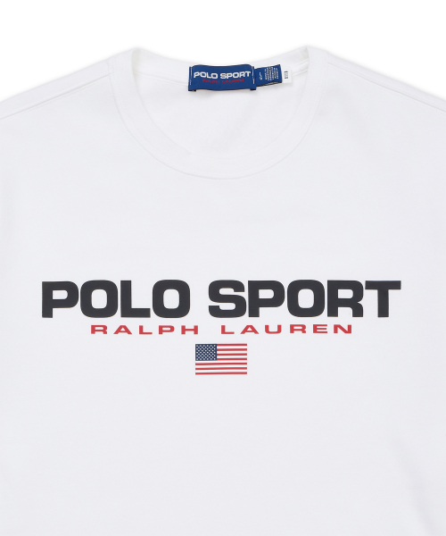 Свитшот флисовый Polo Sport White