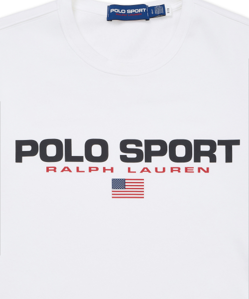 Свитшот флисовый Polo Sport White