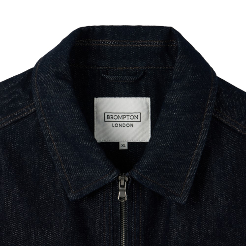 DENIM ZIP-UP JACKET - INDIGO (P253MJK461)