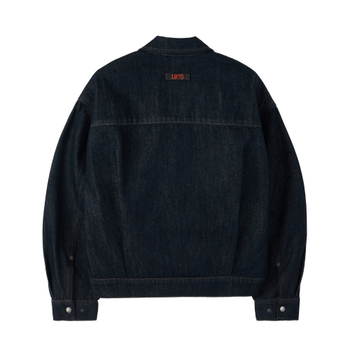 W 1975 DENIM ZIP-UP SHACKET - INDIGO (P253WJK461)