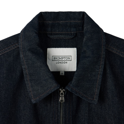W 1975 DENIM ZIP-UP SHACKET - INDIGO (P253WJK461)