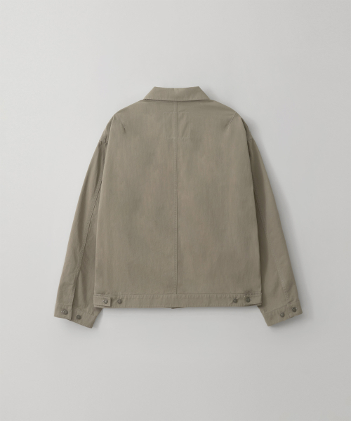 Woody Twill Blouson (Faded khaki)