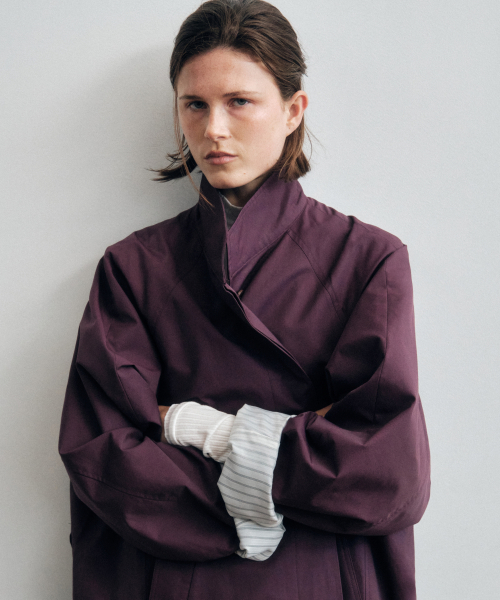 Urban Field Maxi Safari Coat_CTO143(Wine)