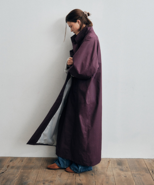 Urban Field Maxi Safari Coat_CTO143(Wine)
