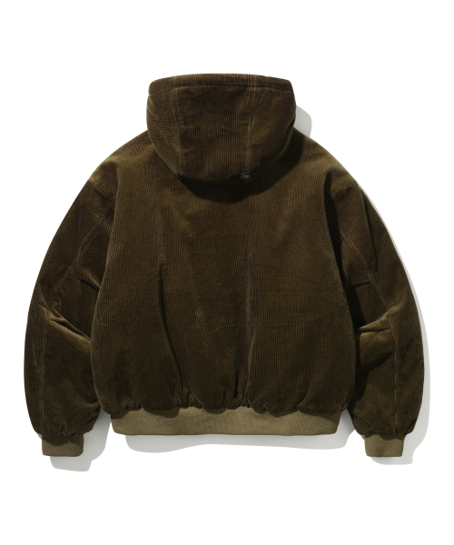 Бомбер Flight из вельвета (Brown)