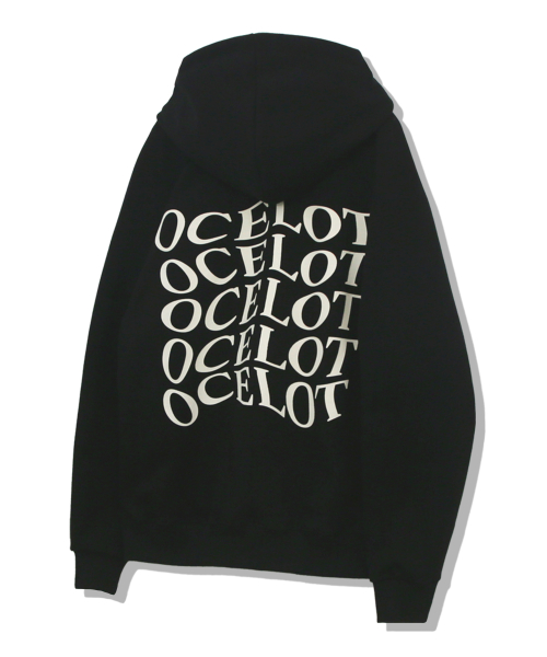 Оверфит худи-реглан C10 Ocelot, Black