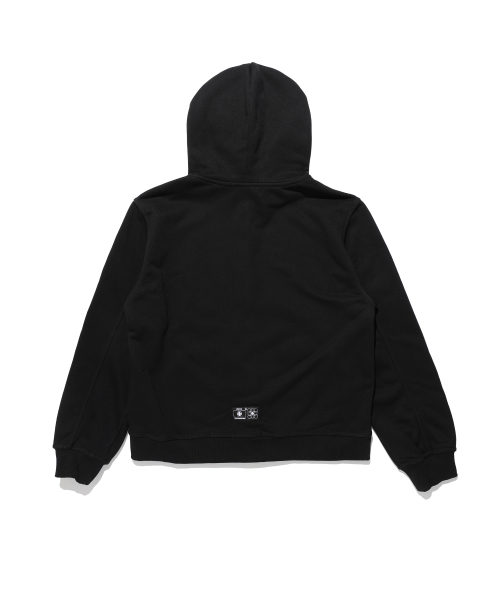 Op. 07 BREED-BLACK HOOD-ZIP BLACK