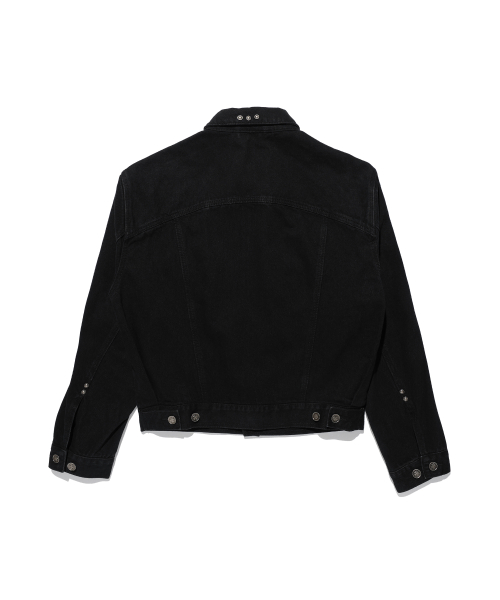 Op. 04 SIG DENIM JACKET BLACK