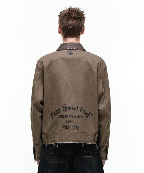 Op. 03 TAGS WORK JACKET BROWN VER.2