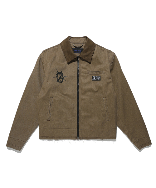 Op. 03 TAGS WORK JACKET BROWN VER.2