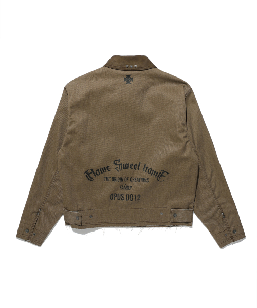 Op. 03 TAGS WORK JACKET BROWN VER.2