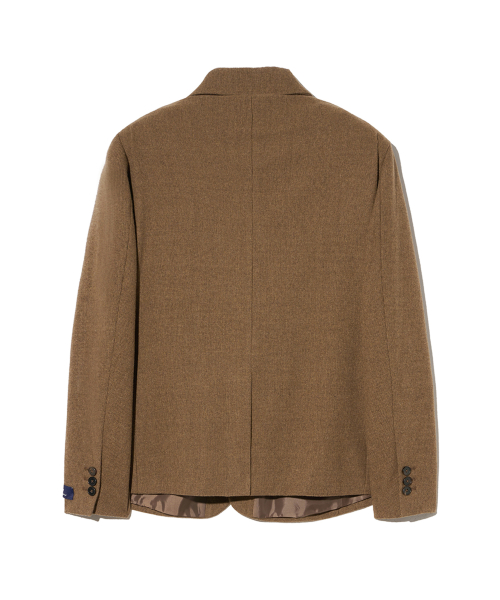 Шерстяной блейзер Heritage_Homespun Brown