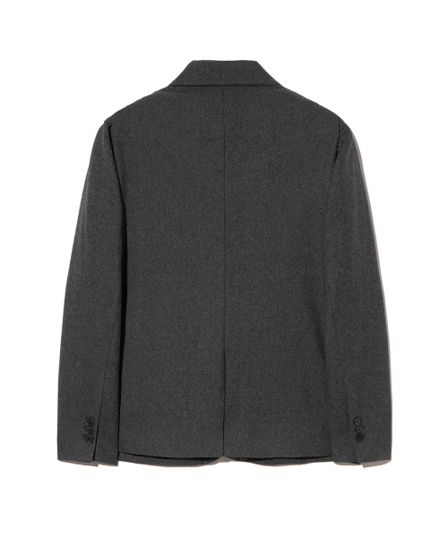 Блейзер Heritage из шерсти_Twill Charcoal