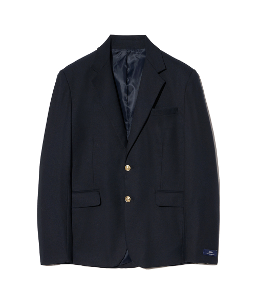 Классический блейзер Ivy League на 2 золотых пуговицах - Navy