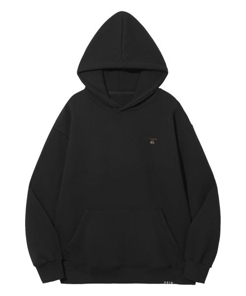 Оверсайз худи PD с камуфляжным принтом Black (Brown)