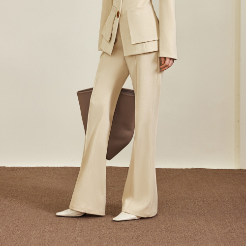 YY_Cinch-waist formal pants