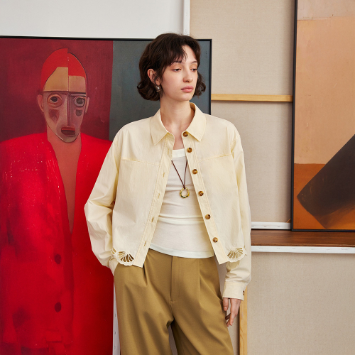 YY_Pre new loose casual shirt jacket_2color