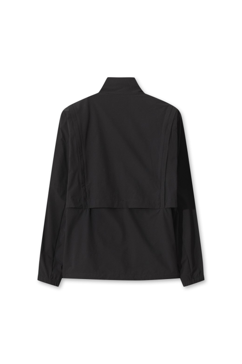 Men Sleeves Detachable Full Zip Windbreaker WMUAA25603BKX