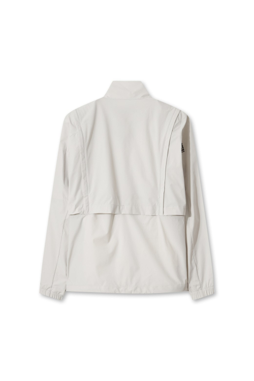 Men Sleeves Detachable Full Zip Windbreaker WMUAA25603IVX