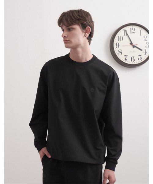 BRUNOBAFFI ブリュノバフィ ウーブンセットアップラウンドTシャツ 画像 2