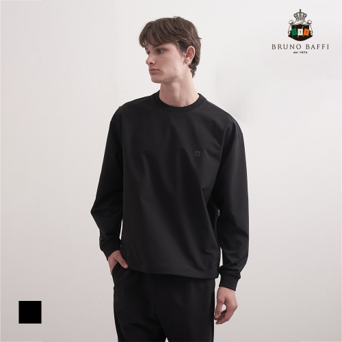 BRUNOBAFFI ブリュノバフィ ウーブンセットアップラウンドTシャツ 画像 3