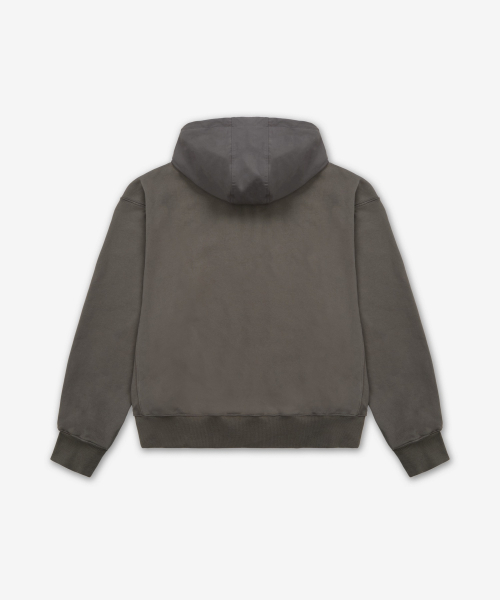 Худи с логотипом - Olive Grey / M252HGBHDB