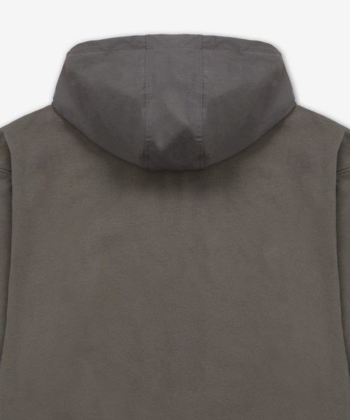 Худи с логотипом - Olive Grey / M252HGBHDB