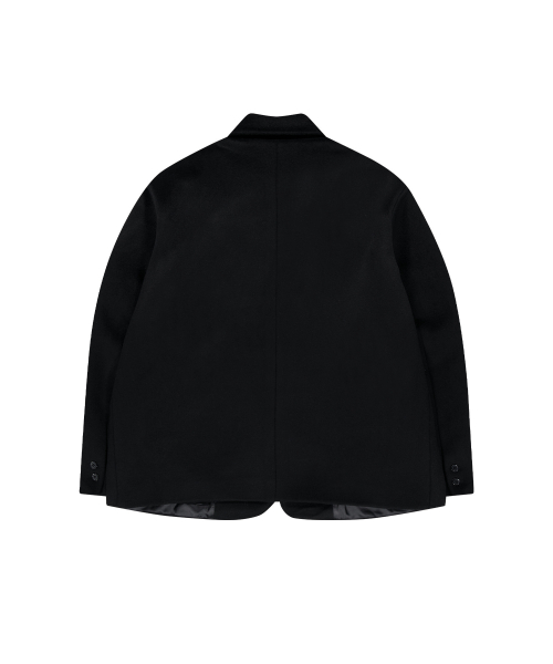 Warm wool blazer куртка (black)
