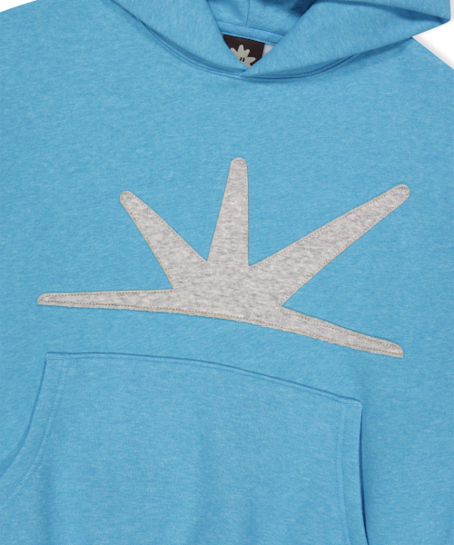Daybreak Brushed Hoodie Heather Blue