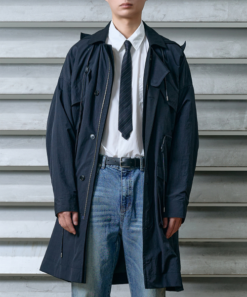 LAYERED FIELD PARKA (BLACK)
