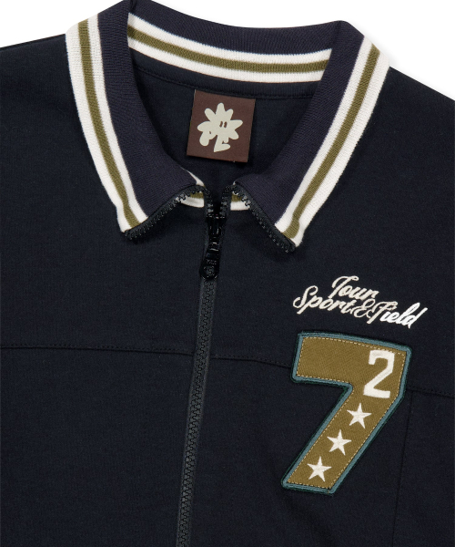 W Patch Track Jacket Black