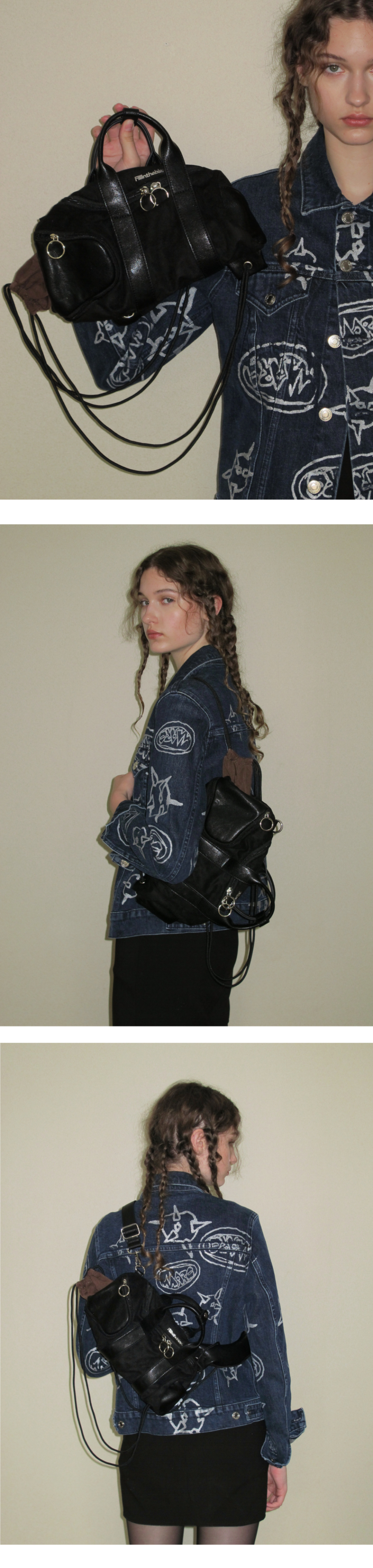 GIG 3-WAY BAG - 4 COLORS BLACK