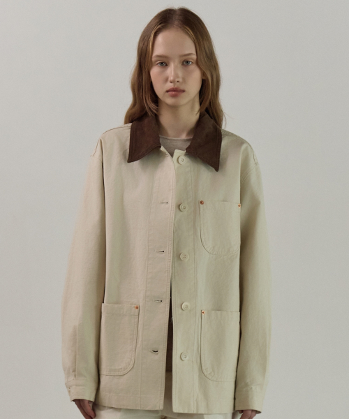 Cotton Work Jacket_2Color