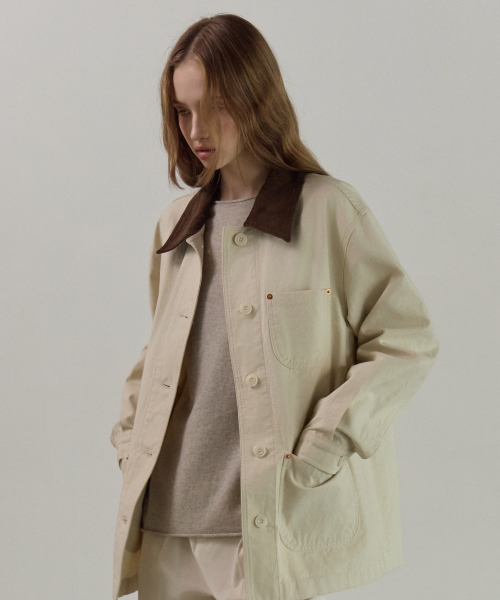 Cotton Work Jacket_2Color