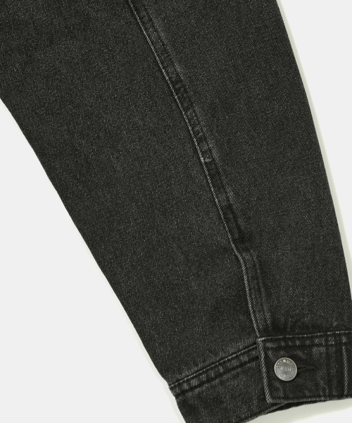 TRAJAN LABEL DENIM BLOUSON JACKET_GRAY JEAN