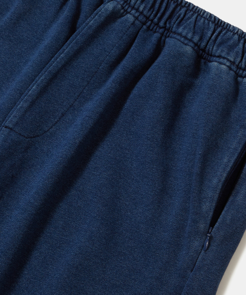 TINY SCRIPT LOOSE-FIT DENIM TERRY SWEATPANTS_MIDNIGHT JEAN