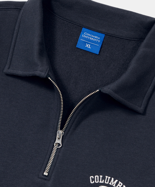 CU ARCH FLEECE H/ZIP SWEATSHIRTS_CROWN NAVY