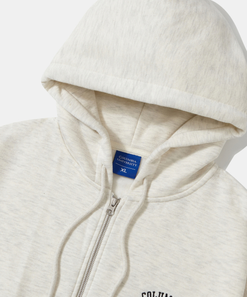 CU ARCH FLEECE ZIP-UP HOODIE_OATMEAL