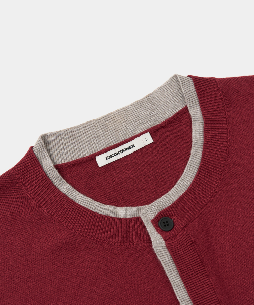 кардиган (DARK RED)