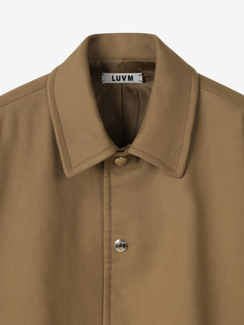 COTTON WORK JACKET_CAMEL