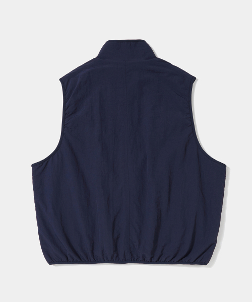 TRAJAN LABEL REVERSIBLE NYLON/PP VEST_NAVY