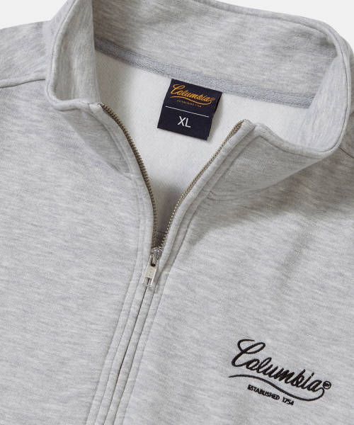 NY STREET TAIL FLEECE H/ZIP SWEATSHIRTS_M.GRAY