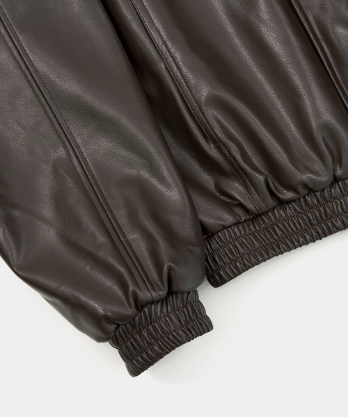 PU куртка (DARK BROWN)