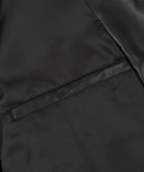 PU куртка (BLACK)