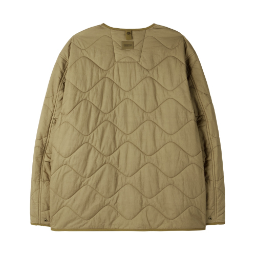 BRITISH CAMPER QUILTED JACKET - BEIGE (P254UPD430)