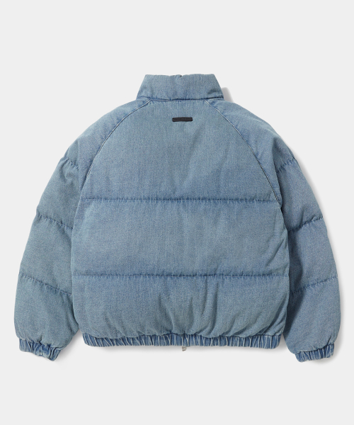 NYC DENIM WOMENS PUFFER_LIGHT DENIM