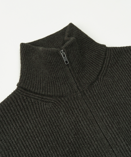 вязаный куртка (KHAKI GREEN)
