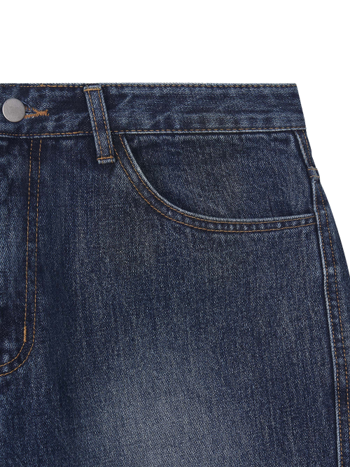 Straight Jeans_Indigo
